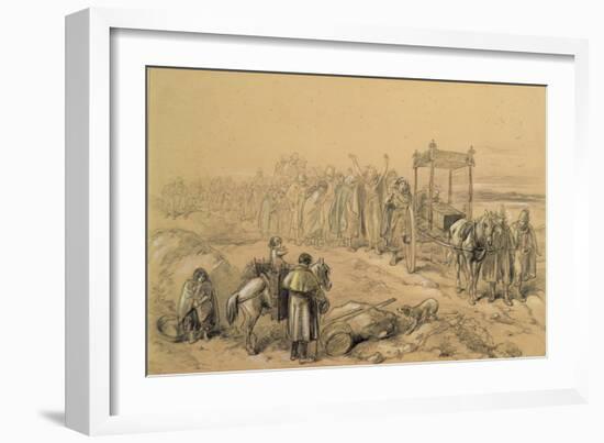 Irish Funeral-John Doyle-Framed Giclee Print