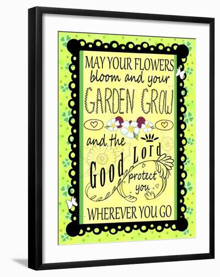 Irish Garden-Valarie Wade-Framed Premium Giclee Print