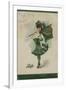 Irish Girl, All in Green-null-Framed Giclee Print