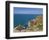 Irish Lady Rock under Mayon Cliff, Near Sennen Cove, Cornwall, England, UK-Neale Clarke-Framed Photographic Print