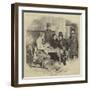 Irish Life, Arguing the Point-Charles Green-Framed Giclee Print