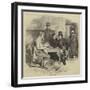 Irish Life, Arguing the Point-Charles Green-Framed Giclee Print