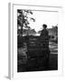 Irish Man on a Cart-null-Framed Photographic Print