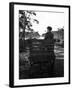 Irish Man on a Cart-null-Framed Photographic Print