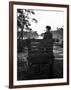 Irish Man on a Cart-null-Framed Photographic Print