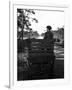 Irish Man on a Cart-null-Framed Photographic Print