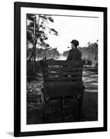 Irish Man on a Cart-null-Framed Photographic Print