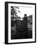 Irish Man on a Cart-null-Framed Photographic Print