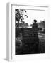 Irish Man on a Cart-null-Framed Photographic Print