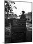 Irish Man on a Cart-null-Mounted Photographic Print