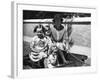 Irish Mother and Girls-null-Framed Photographic Print