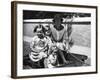 Irish Mother and Girls-null-Framed Photographic Print