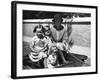 Irish Mother and Girls-null-Framed Photographic Print