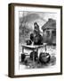 Irish Peasant Girl Guarding the Family's Last Few Possessions, 1886-null-Framed Giclee Print