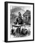 Irish Peasant Girl Guarding the Family's Last Few Possessions, 1886-null-Framed Giclee Print