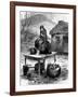 Irish Peasant Girl Guarding the Family's Last Few Possessions, 1886-null-Framed Giclee Print