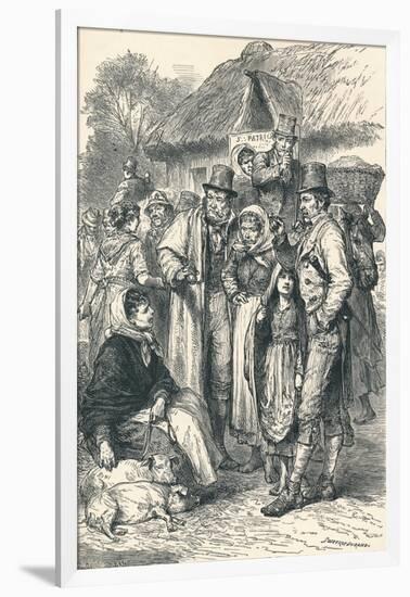 Irish Peasants, 1896-null-Framed Giclee Print