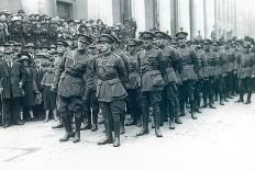 Michael Collins (1890-1922) in the Uniform of the Irish Republican Army, c.1916-Irish Photographer-Framed Stretched Canvas