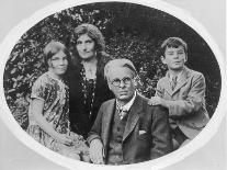 William Butler Yeats (1865-1939) with His Wife Georgie Hyde Lee and Children Anne and Michael-Irish Photographer-Photographic Print