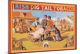 Irish Pig Tail Tobacco-null-Mounted Art Print