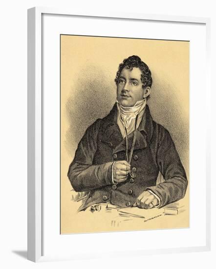 Irish Poet Thomas Moore-null-Framed Giclee Print