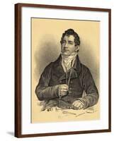 Irish Poet Thomas Moore-null-Framed Giclee Print