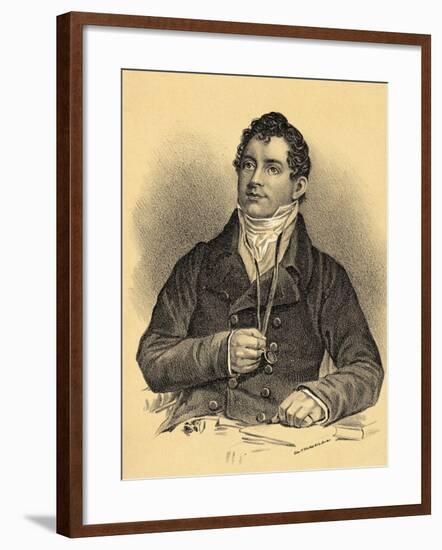 Irish Poet Thomas Moore-null-Framed Giclee Print