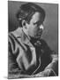 Irish Poet William Butler Yeats Posing for E. O. Hoppe-Emil Otto Hoppé-Mounted Premium Photographic Print