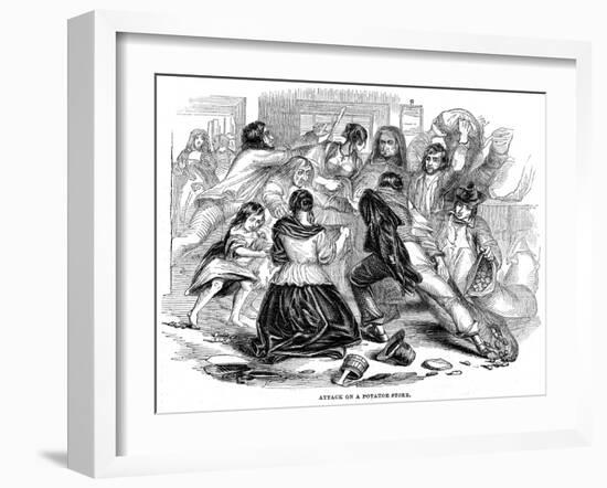 Irish Potato Famine, 1842-null-Framed Giclee Print