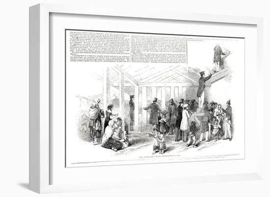 Irish Potato Famine, 1847-null-Framed Giclee Print