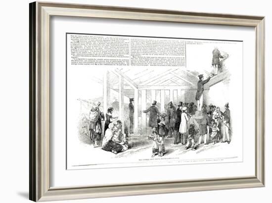 Irish Potato Famine, 1847-null-Framed Giclee Print