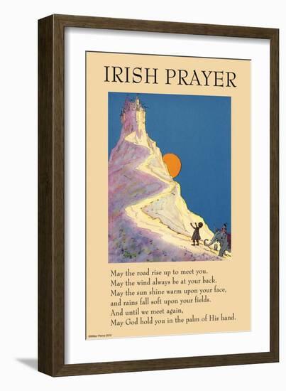 Irish Prayer-null-Framed Art Print