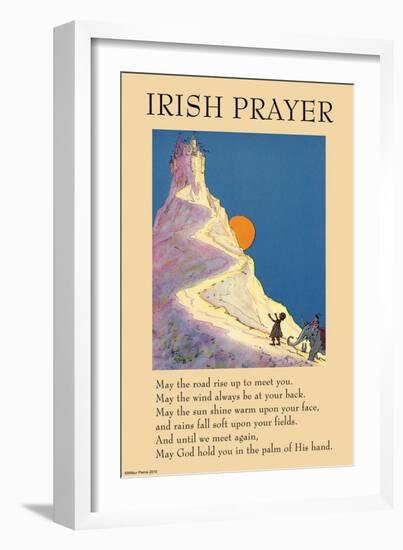 Irish Prayer-null-Framed Art Print