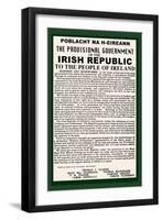 Irish Republic-null-Framed Art Print