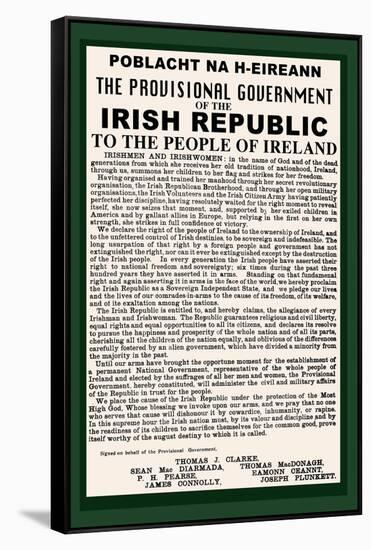 Irish Republic-null-Framed Stretched Canvas