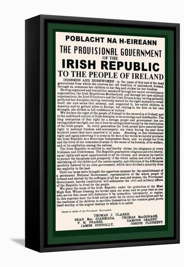 Irish Republic-null-Framed Stretched Canvas