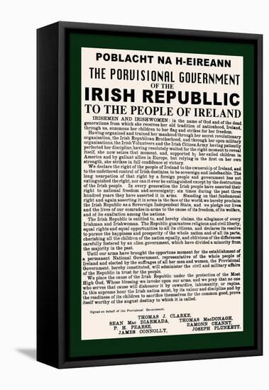 Irish Republic-null-Framed Stretched Canvas