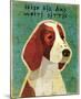 Irish Setter (Red & White)-John Golden-Mounted Giclee Print