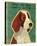 Irish Setter (Red & White)-John Golden-Stretched Canvas