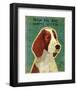 Irish Setter (Red & White)-John W^ Golden-Framed Art Print