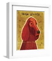 Irish Setter-John Golden-Framed Giclee Print
