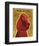 Irish Setter-John W^ Golden-Framed Art Print