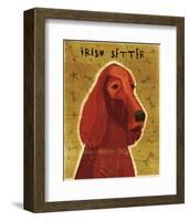 Irish Setter-John W^ Golden-Framed Art Print