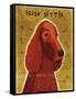 Irish Setter-John W Golden-Framed Stretched Canvas