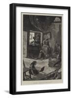 Irish Sketches, a Fisherman's Cabin in Connemara-Richard Caton Woodville II-Framed Giclee Print