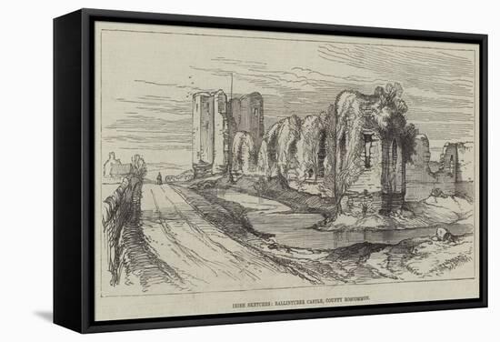 Irish Sketches, Ballintuber Castle, County Roscommon-null-Framed Stretched Canvas