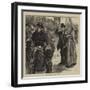 Irish Sketches, Going to Mass-Francis S. Walker-Framed Giclee Print
