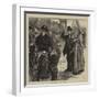 Irish Sketches, Going to Mass-Francis S. Walker-Framed Giclee Print