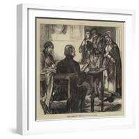 Irish Sketches, How Not to Pay the Rent-Francis S. Walker-Framed Giclee Print