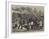 Irish Sketches, Turf Market in the South of Ireland-null-Framed Giclee Print